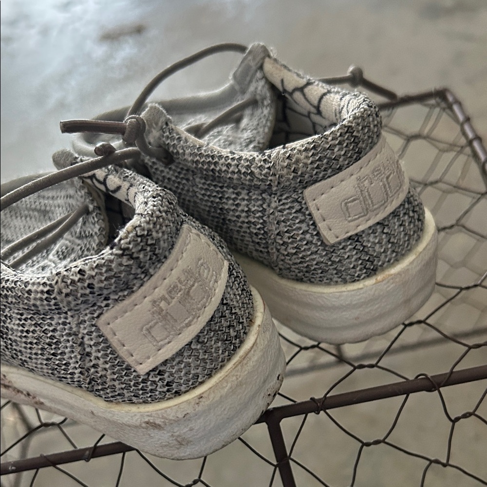 Hey Dude Kids Gray Sneakers